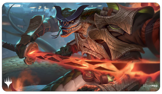 Ultra PRO Kamigawa Neon Dynasty Chishiro, the Shattered Blade Standard Gaming Playmat for Magic: The Gathering