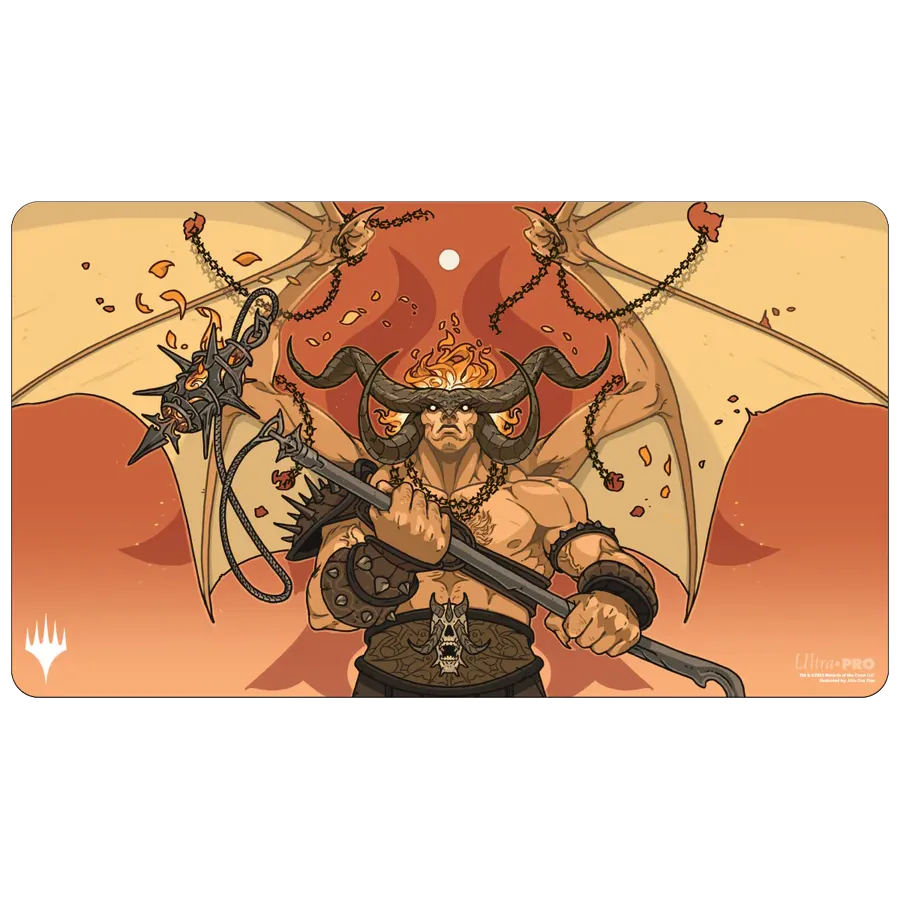 Ultra PRO Murders at Karlov Manor Rakdos, Patron of Chaos Standard Gaming Playmat for Magic: The Gathering