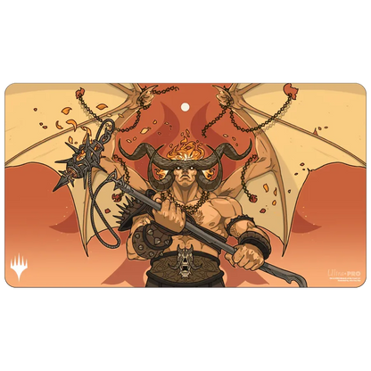 Ultra PRO Murders at Karlov Manor Rakdos, Patron of Chaos Standard Gaming Playmat for Magic: The Gathering