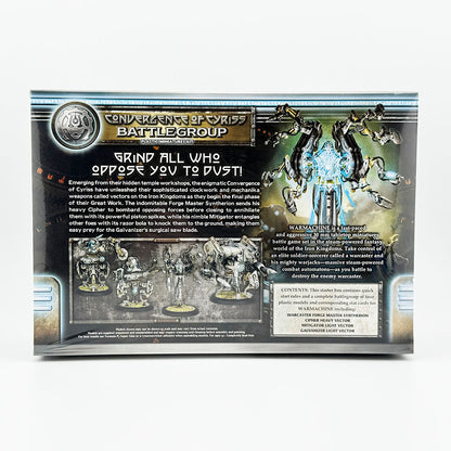 Warmachine Convergence of Cyriss Battlegroup Plastic Miniatures Kit