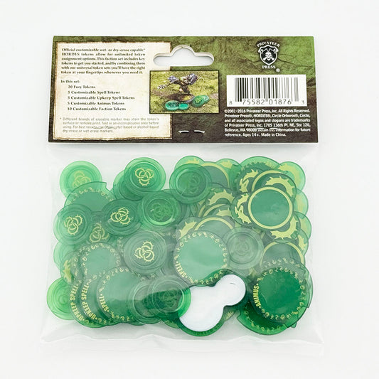 Warmachine Circle Orboros Token Set