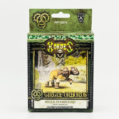 Warmachine Hordes Circle Orboros Argus Moonhound Plastic Miniatures Kit