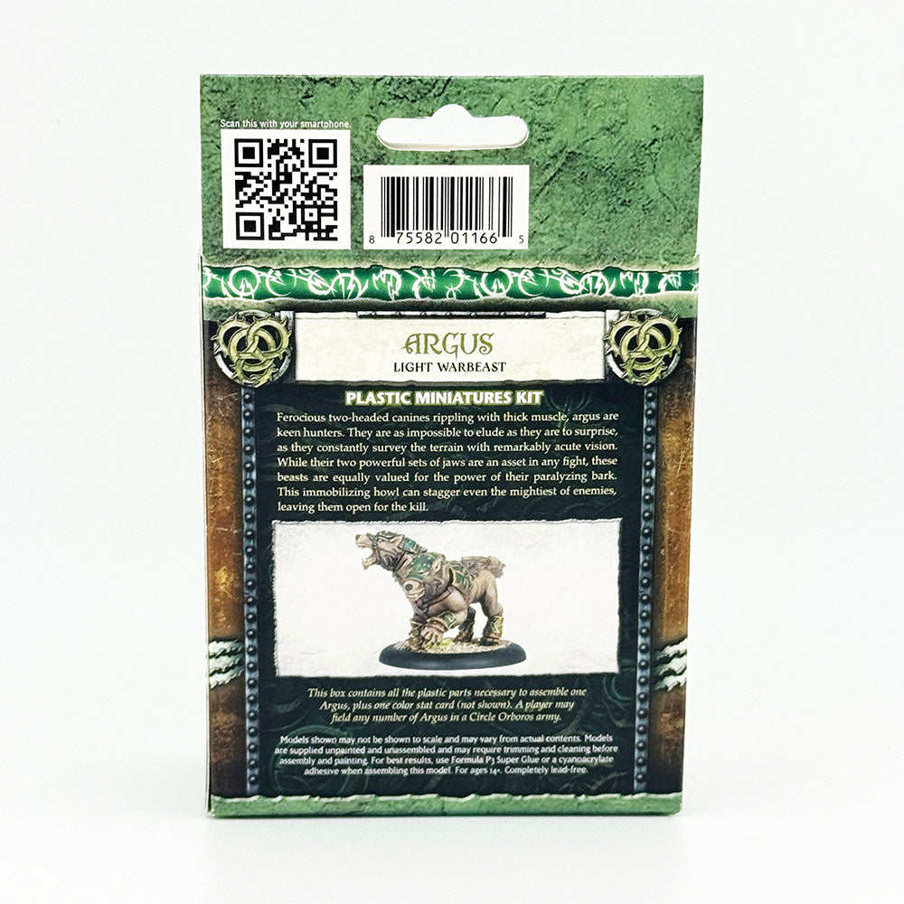 Warmachine Hordes Circle Orboros Argus Plastic Miniatures Kit