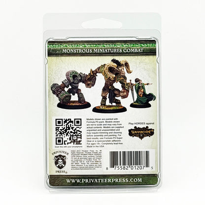 Warmachine Hordes Circle Orboros Druid Gone Wilder Privateer Press Exclusive Metal Miniatures Kit