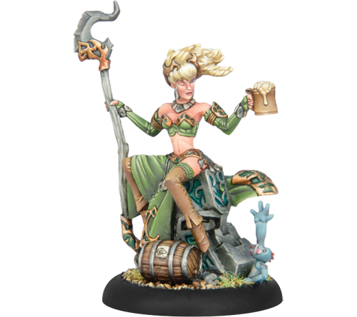 Warmachine Hordes Circle Orboros Druid Gone Wilder Privateer Press Exclusive Metal Miniatures Kit