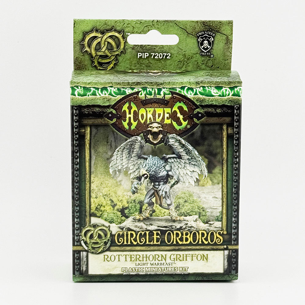 Warmachine Hordes Circle Orboros Rotterhorn Griffon Plastic Miniatures Kit