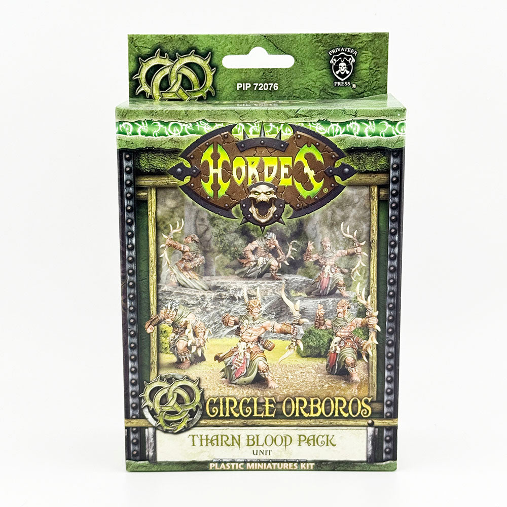 Warmachine Hordes Circle Orboros Tharn Blood Pack Plastic Miniatures Kit