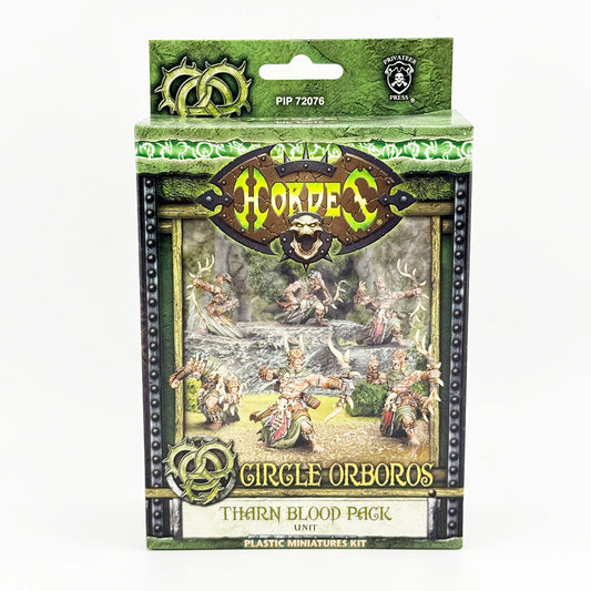 Warmachine Hordes Circle Orboros Tharn Blood Pack Plastic Miniatures Kit