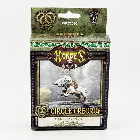 Warmachine Hordes Circle Orboros Winter Argus Plastic Miniatures Kit