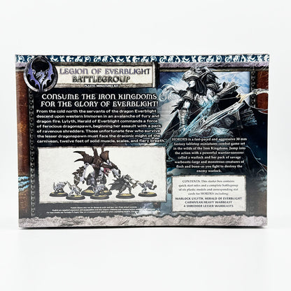 Warmachine Hordes Legion of Everblight Battlegroup Plastic Miniatures Kit