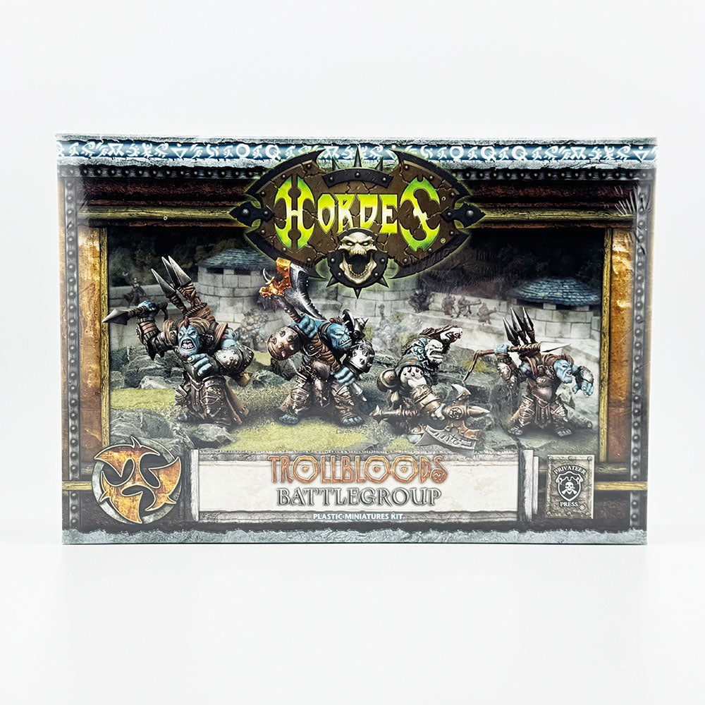 Warmachine Hordes Trollbloods Battlegroup Plastic Miniatures Kit