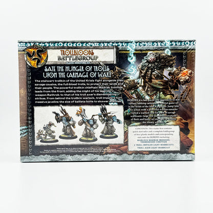 Warmachine Hordes Trollbloods Battlegroup Plastic Miniatures Kit
