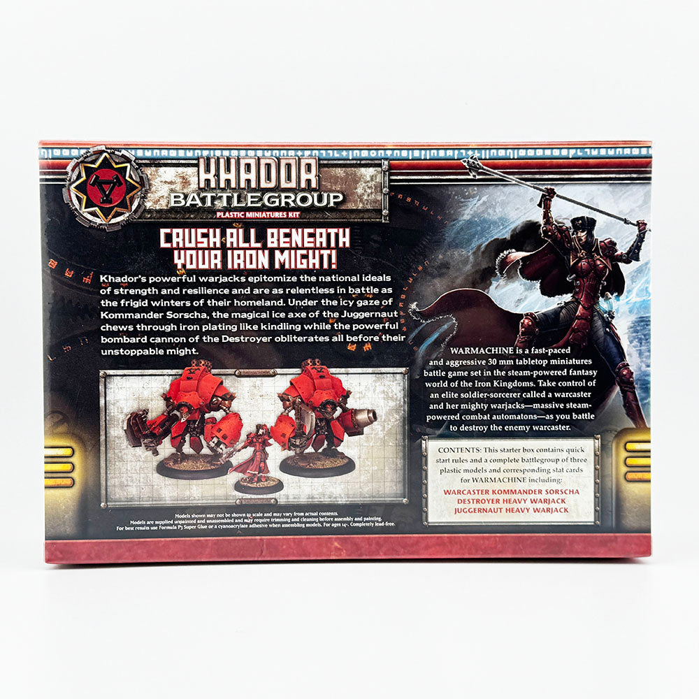 Warmachine Khador Battlegroup Plastic Miniatures Kit
