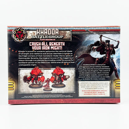 Warmachine Khador Battlegroup Plastic Miniatures Kit