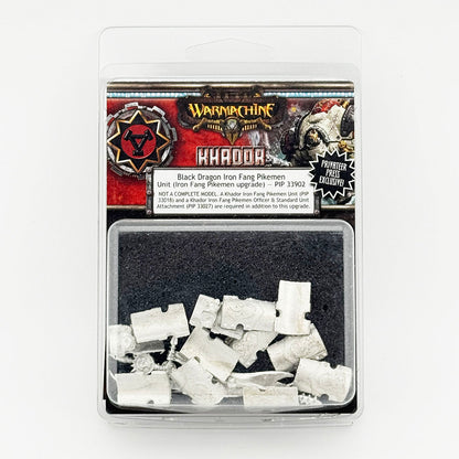 Warmachine Khador Black Dragon Iron Fang Pikemen Privateer Press Exclusive Metal Miniatures Kit