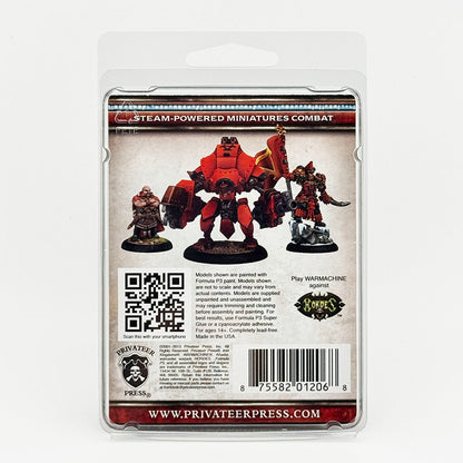Warmachine Khador Bombardier Bombshell Privateer Press Exclusive Metal Miniatures Kit