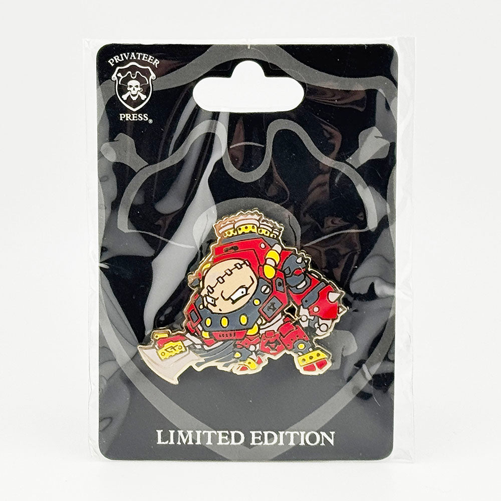 Warmachine Khador Chibi Karchev the Terrible Warcaster Collectible Enamel Pin