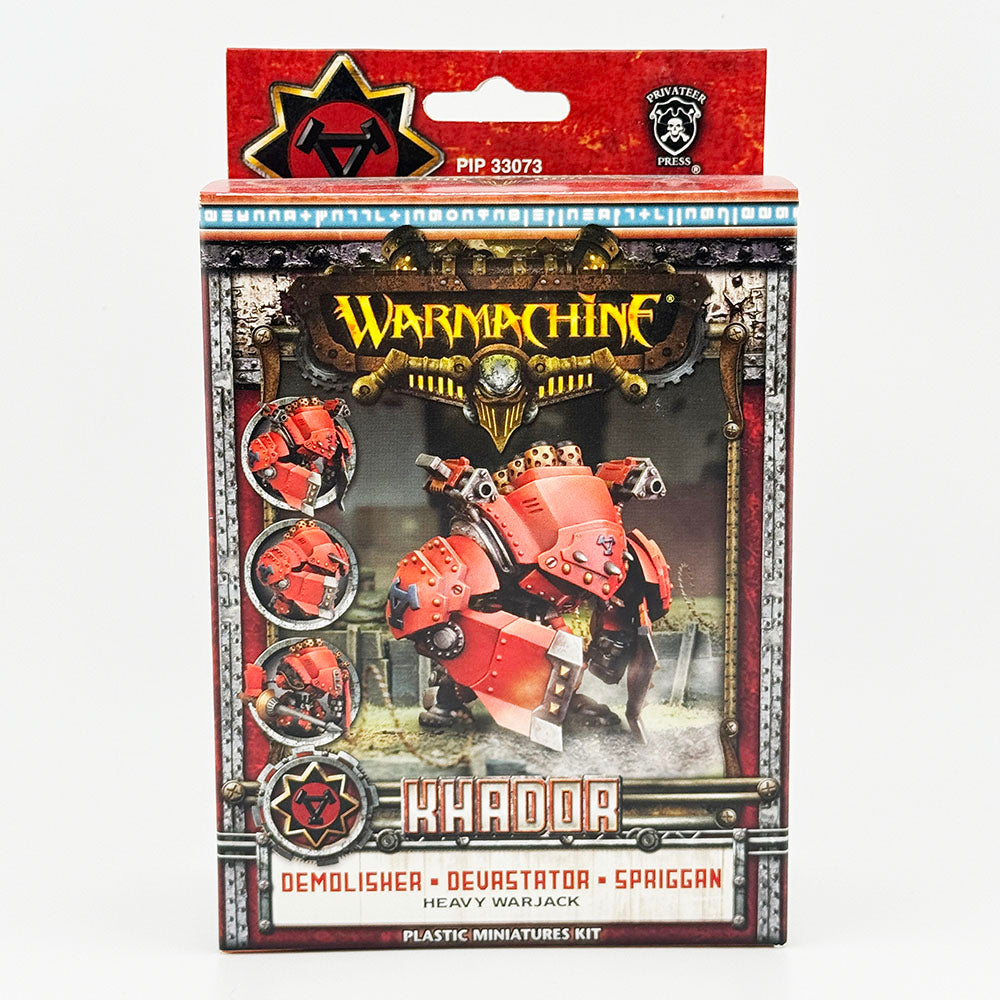 Warmachine Khador Demolisher Devastator Spaiggan Plastic Miniatures Kit