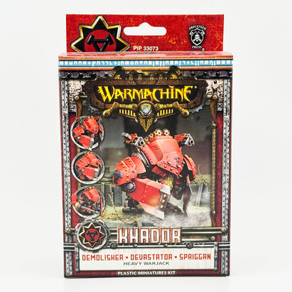Warmachine Khador Demolisher Devastator Spaiggan Plastic Miniatures Kit