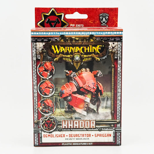 Warmachine Khador Demolisher Devastator Spaiggan Plastic Miniatures Kit
