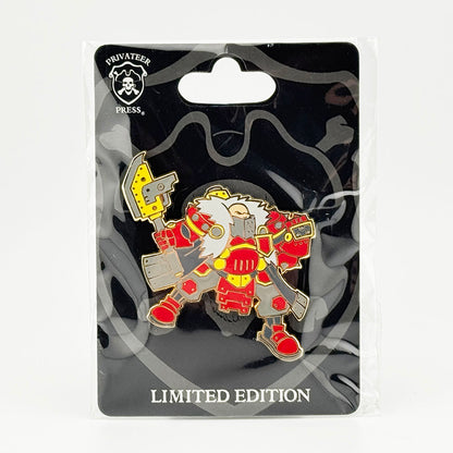 Warmachine Khador Zoktavir the Butcher Warcaster Collectible Enamel Pin