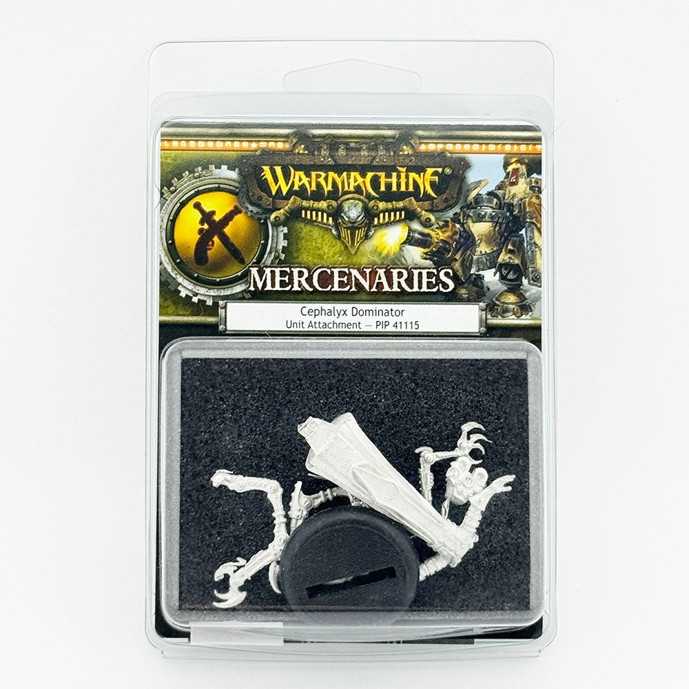 Warmachine Mercenaries Cephalyx Dominator Metal Miniatures Kit