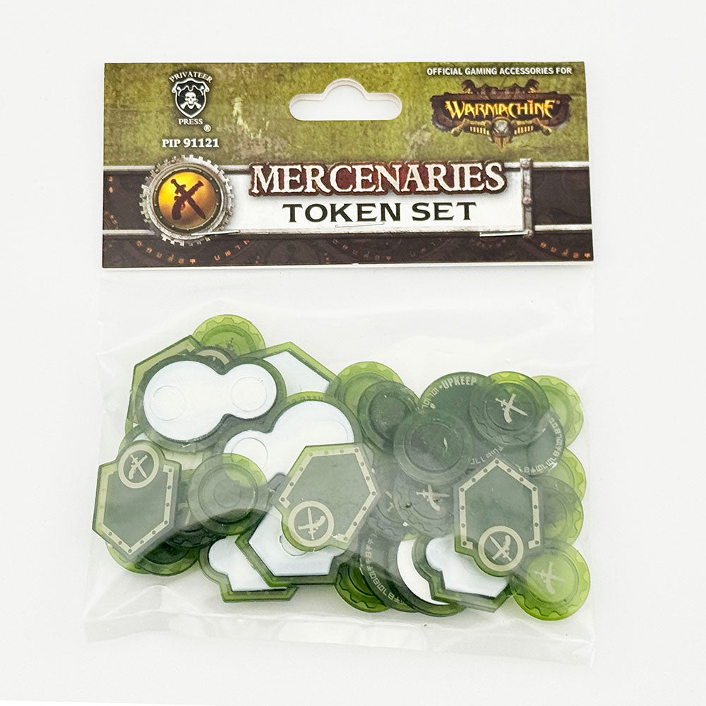 Warmachine Mercenaries Token Set