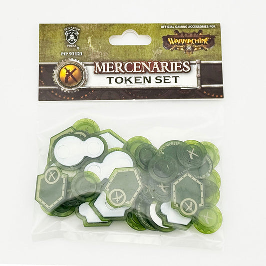 Warmachine Mercenaries Token Set