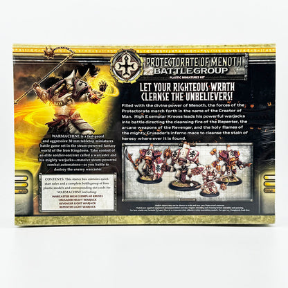 Warmachine Protectorate of Menoth Battlegroup Plastic Miniatures Kit