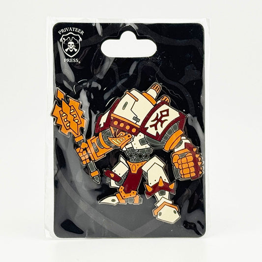Warmachine Protectorate of Menoth Crusader Warjack Collectible Enamel Pin