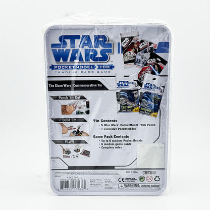Wizkids Star Wars Clone Wars Pocketmodel TCG Set of Three Tins