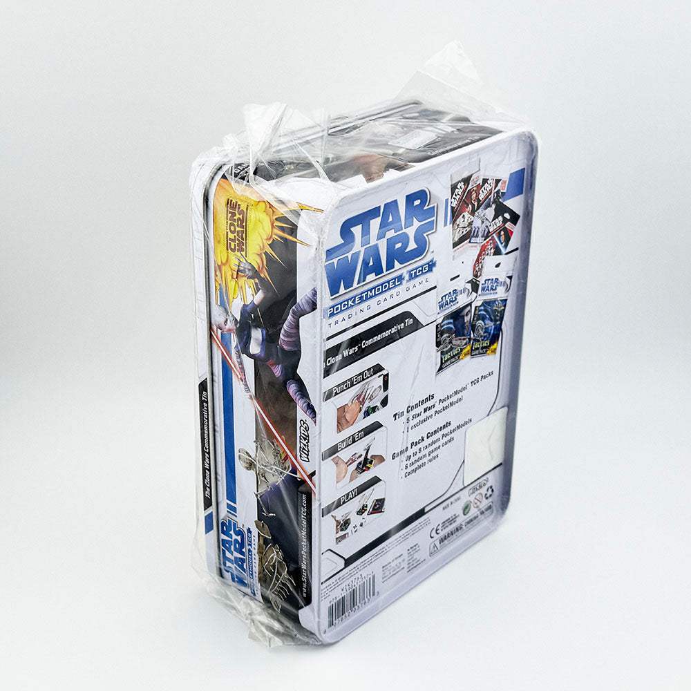 Wizkids Star Wars Clone Wars Pocketmodel TCG Set of Three Tins