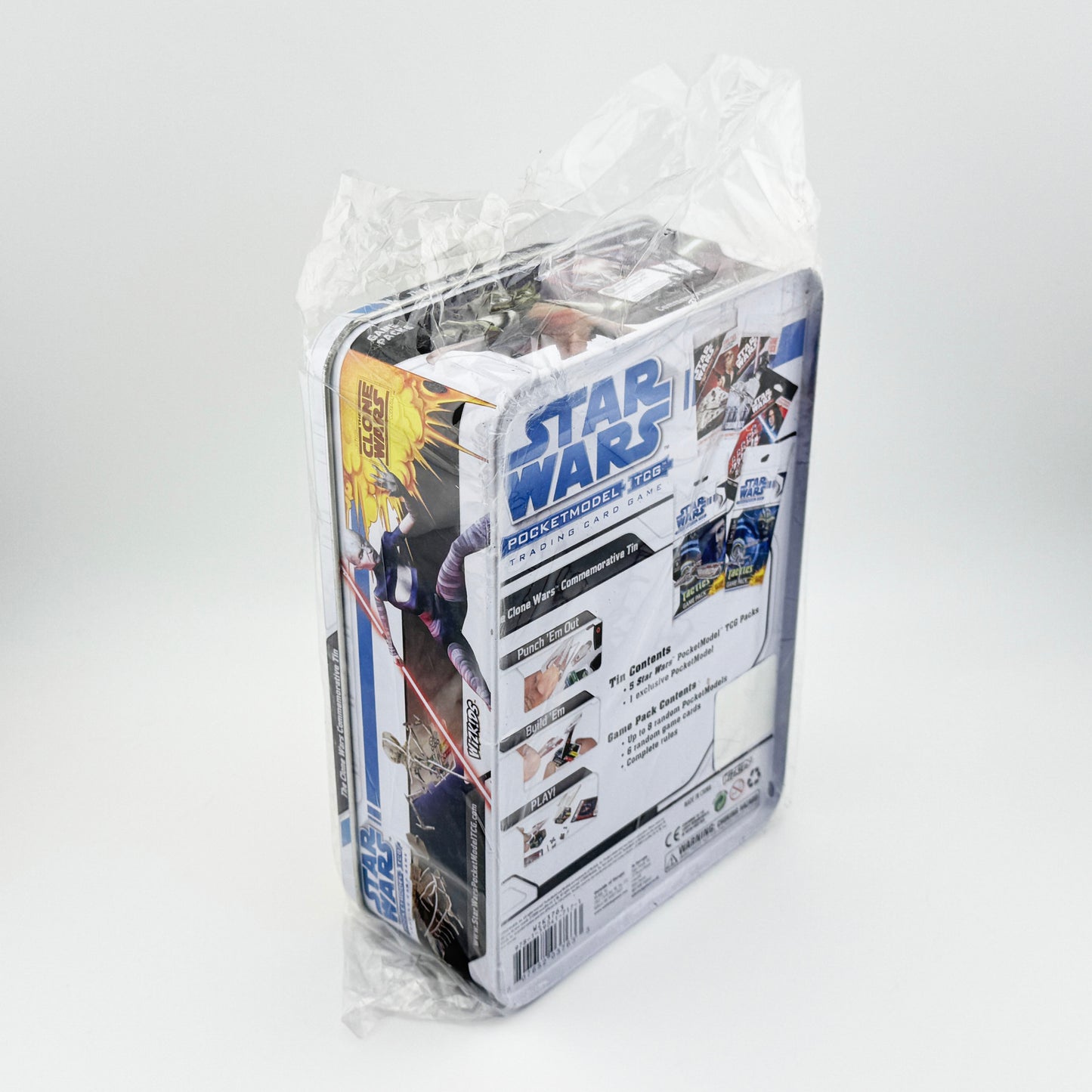 Wizkids Star Wars Clone Wars Pocketmodel TCG Set of Three Tins