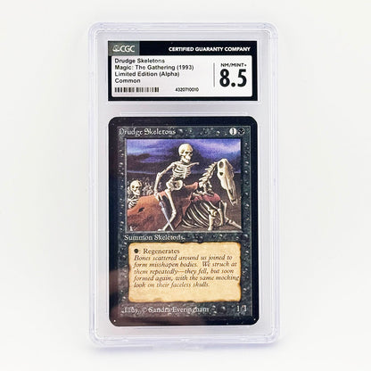 Magic: The Gathering Alpha Drudge Skeletons CGC 8.5
