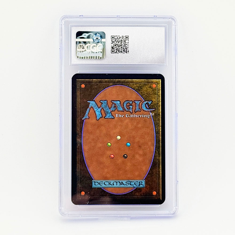 Magic: The Gathering Alpha Mountain (Blue Sky) CGC 9