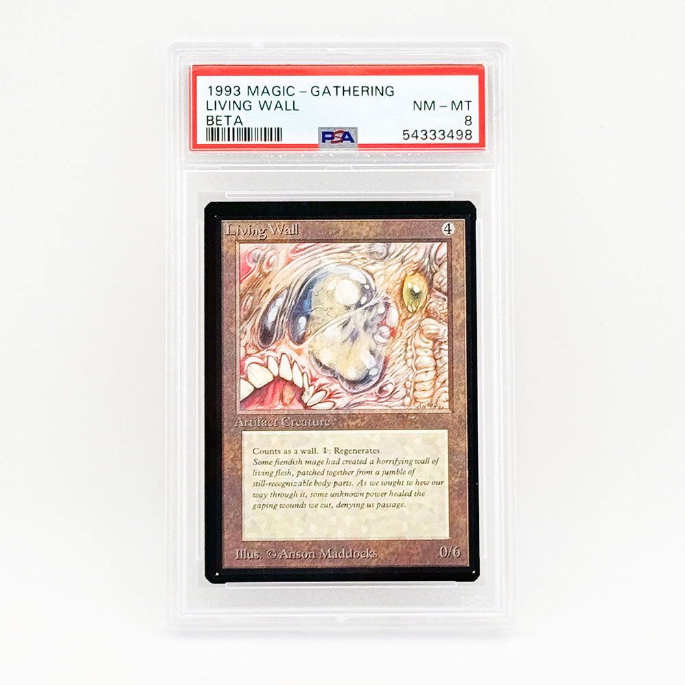 Magic: The Gathering Beta Living Wall PSA 8