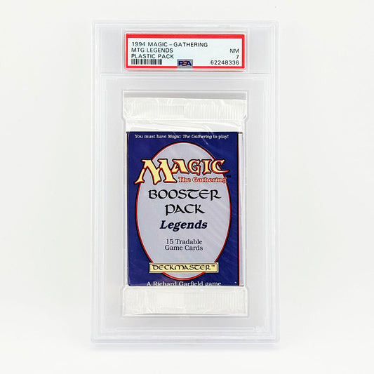 Magic: The Gathering Legends English Sealed Pack PSA 7