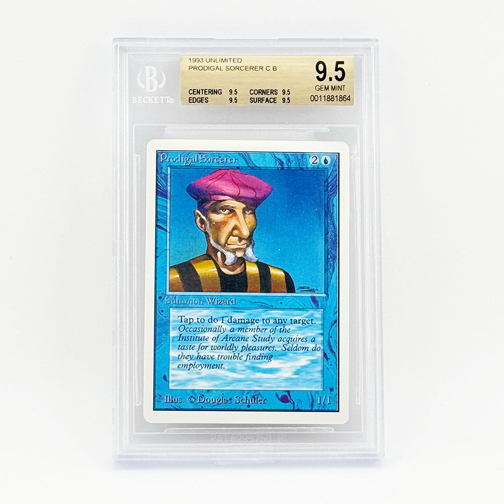 Magic: The Gathering Unlimited Prodigal Sorcerer Beckett 9.5