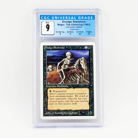 Magic: The Gathering Unlimited Drudge Skeletons CGC 9