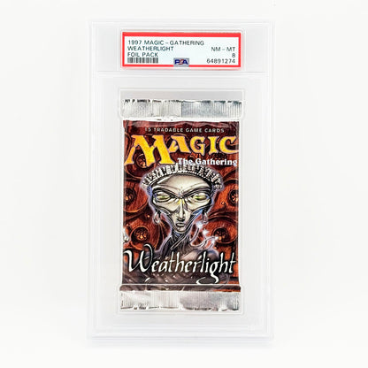 Magic: The Gathering Weatherlight English Sealed Pack PSA 8